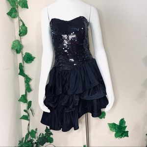 Alfred Angelo Vintage 1980’s 80’s Sequin Prom